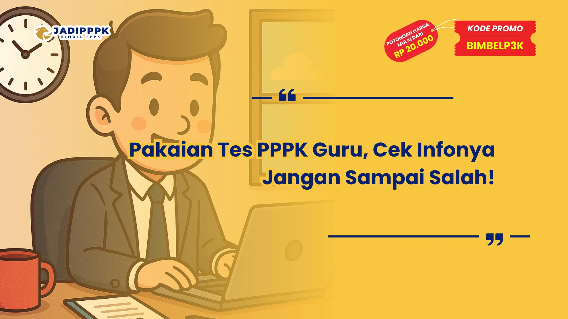 Pakaian Tes PPPK Guru