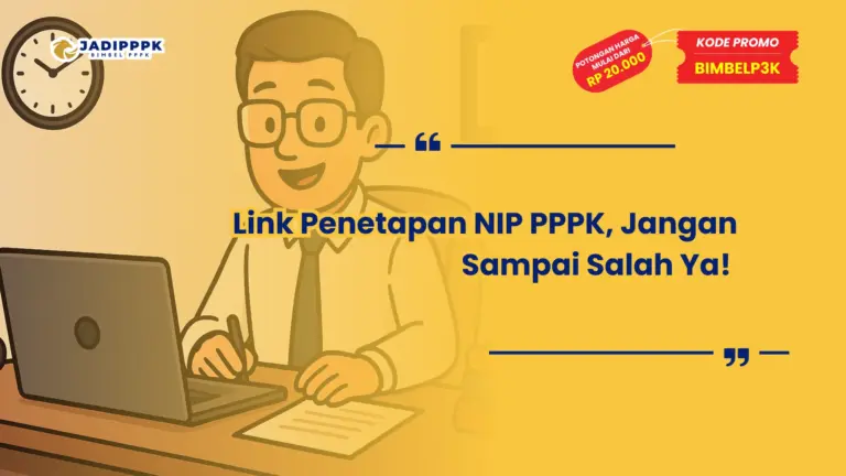 Link Penetapan NIP PPPK