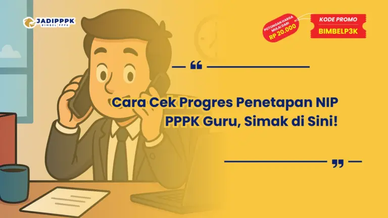 Cara Cek Progres Penetapan NIP PPPK Guru
