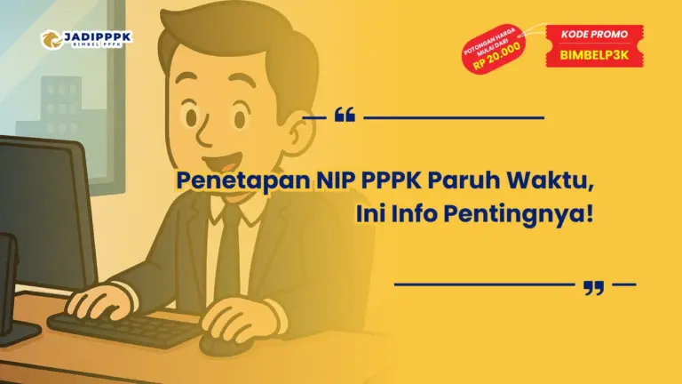 Penetapan NIP PPPK Paruh Waktu