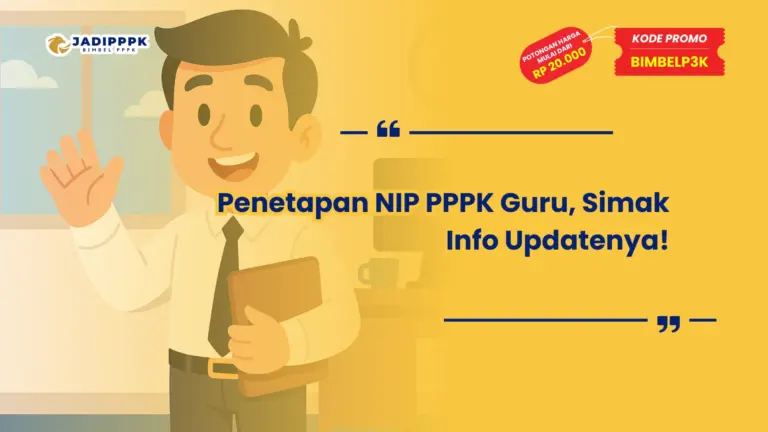 Penetapan NIP PPPK Guru