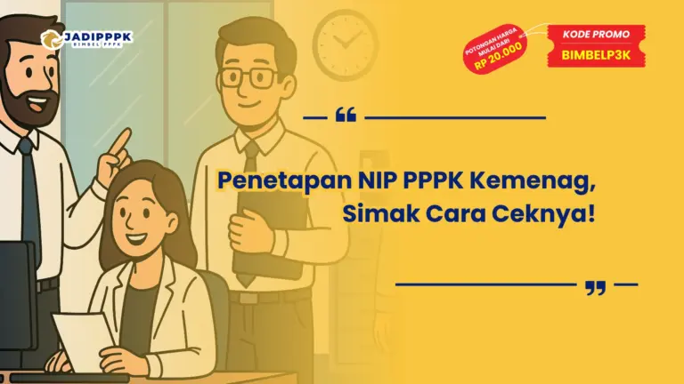 Penetapan NIP PPPK Kemenag