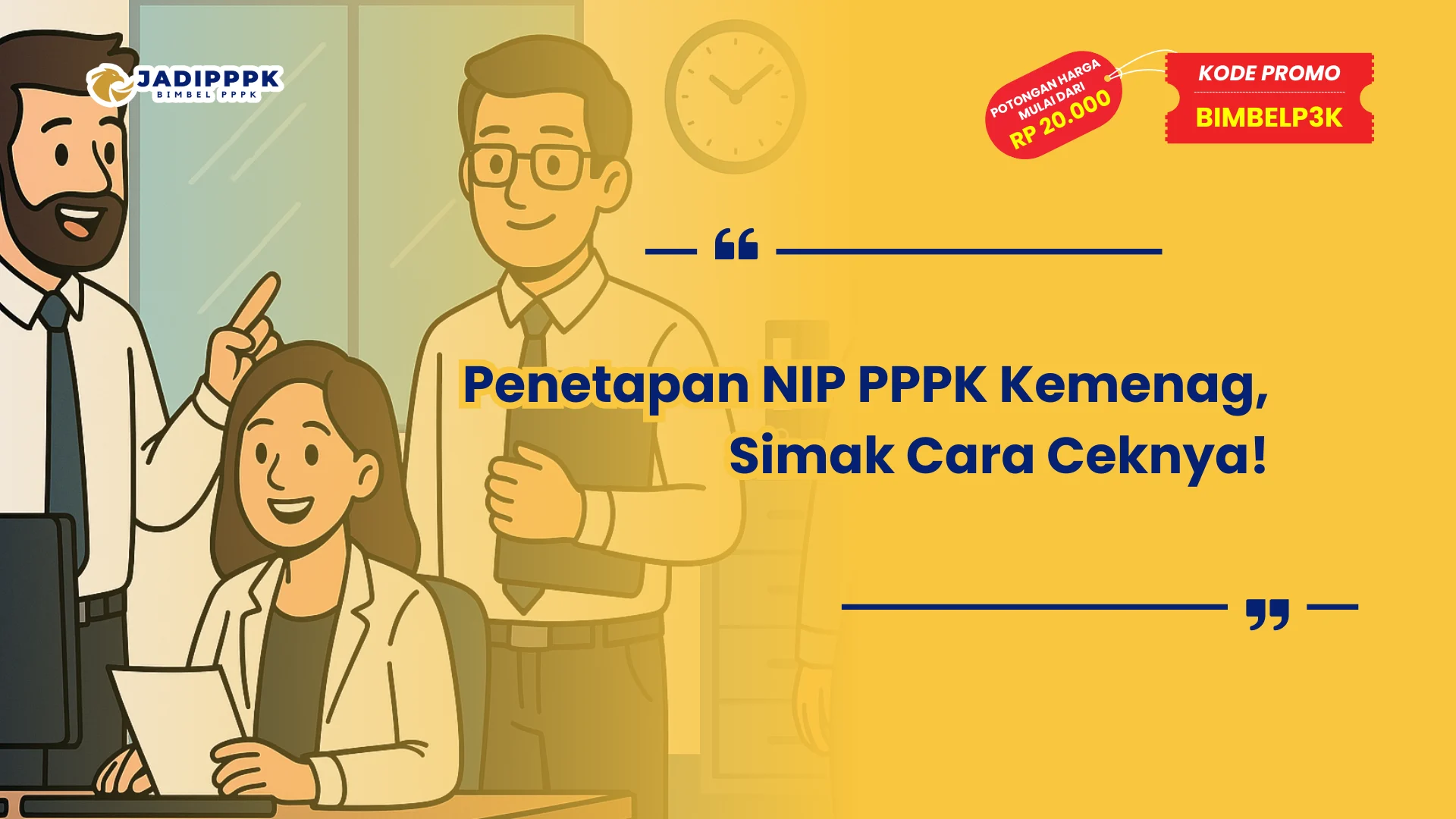 Penetapan NIP PPPK Kemenag