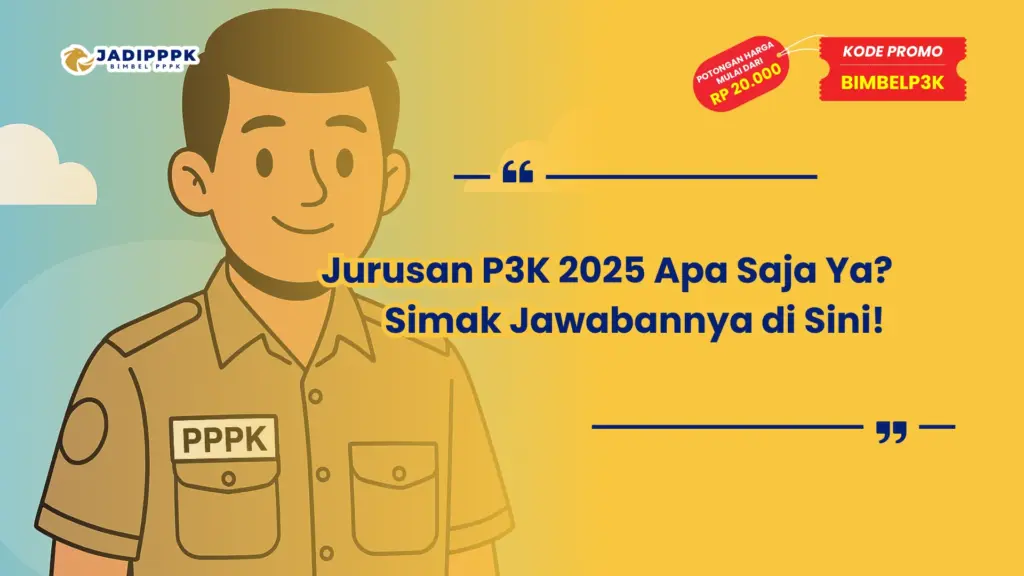 Jurusan P3K 2025