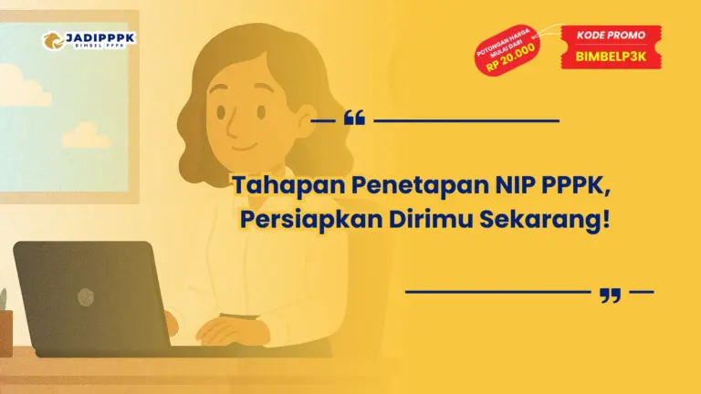 Tahapan Penetapan NIP PPPK