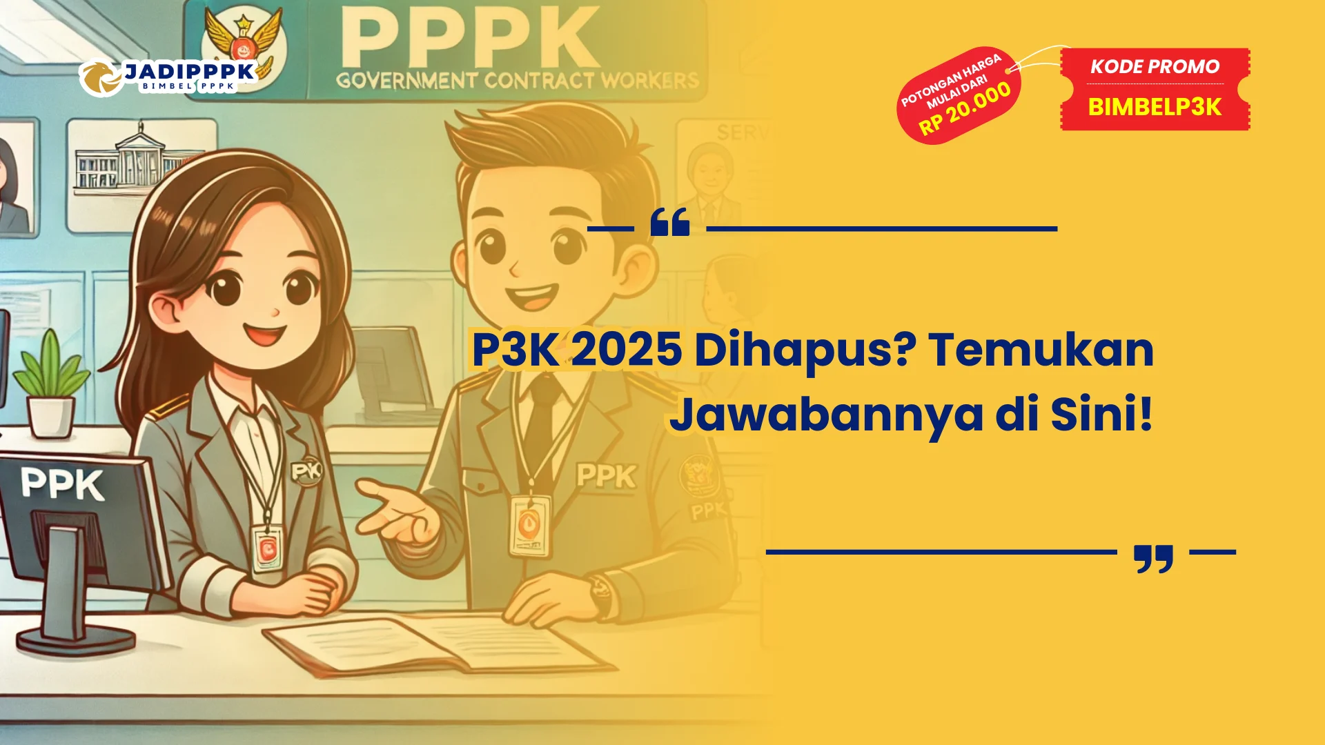 P3K 2025 Dihapus