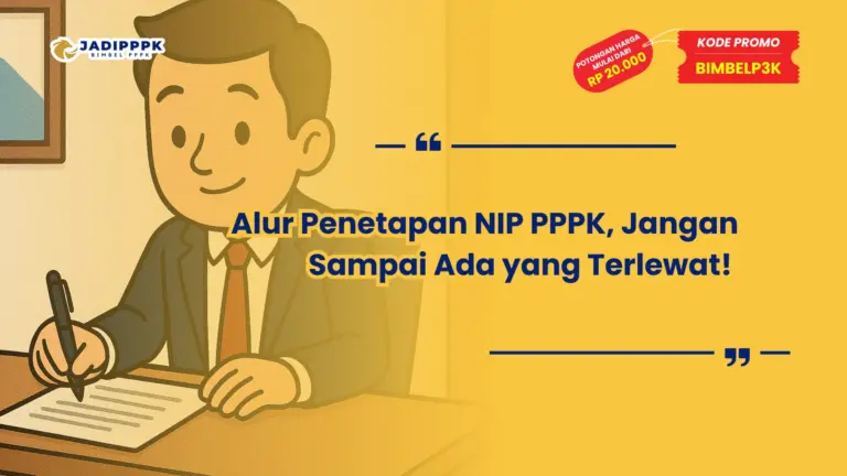Alur Penetapan NIP PPPK
