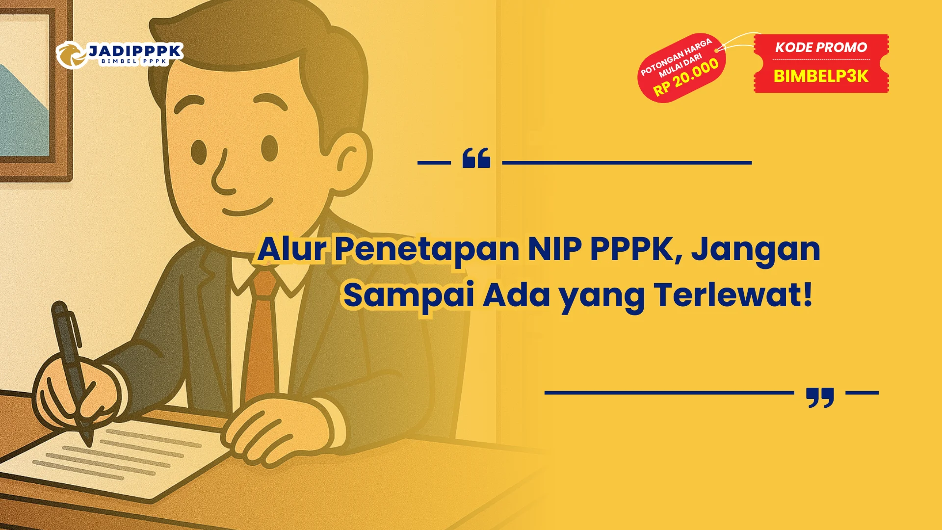 Alur Penetapan NIP PPPK