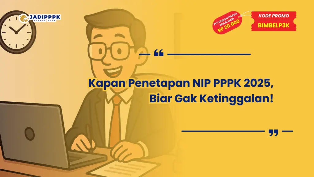 Kapan Penetapan NIP PPPK 2025