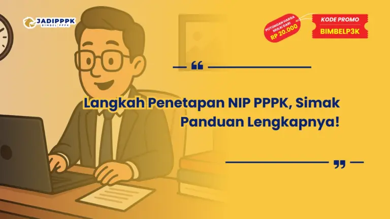 Langkah Penetapan NIP PPPK