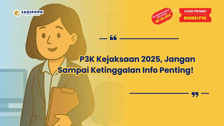P3K Kejaksaan 2025