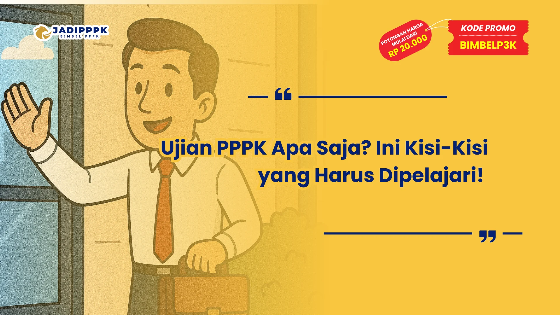 Ujian PPPK Apa Saja