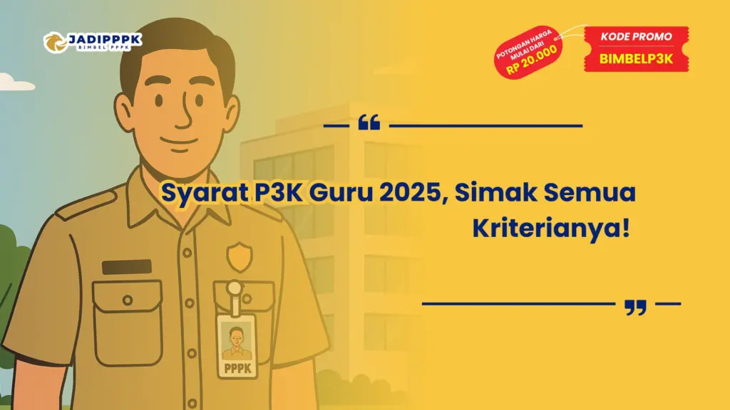 Syarat P3K Guru 2025