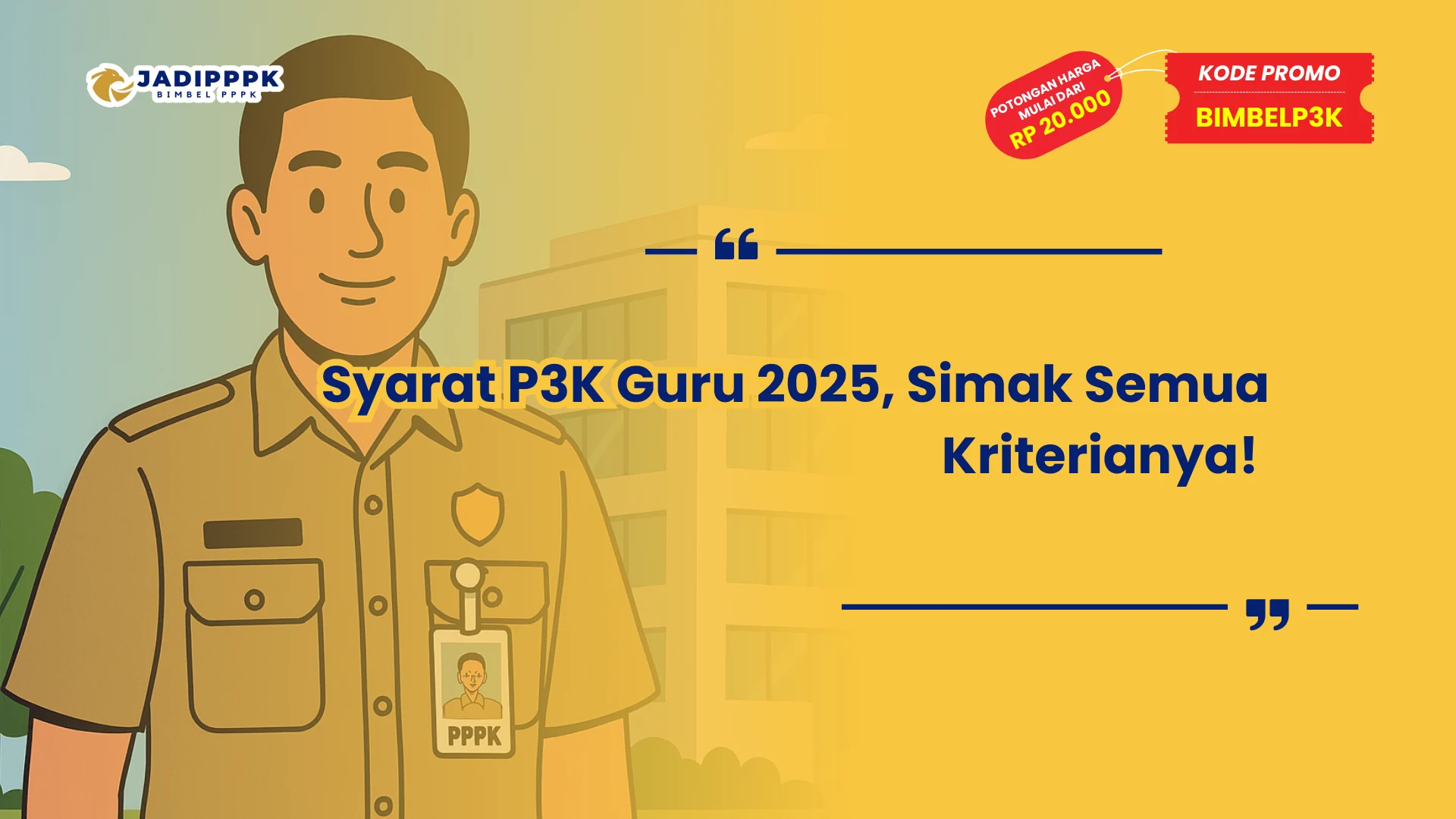 Syarat P3K Guru 2025