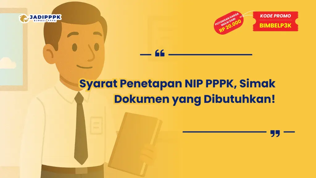 Syarat Penetapan NIP PPPK
