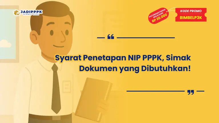 Syarat Penetapan NIP PPPK