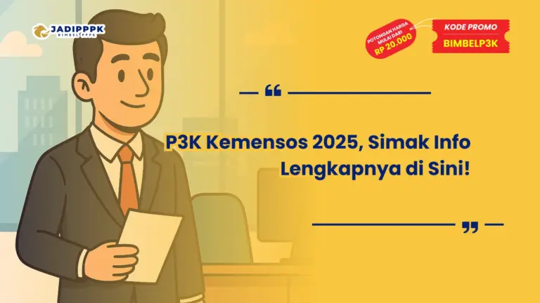 P3K Kemensos 2025