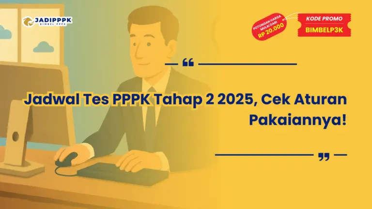Jadwal Tes PPPK Tahap 2 2025
