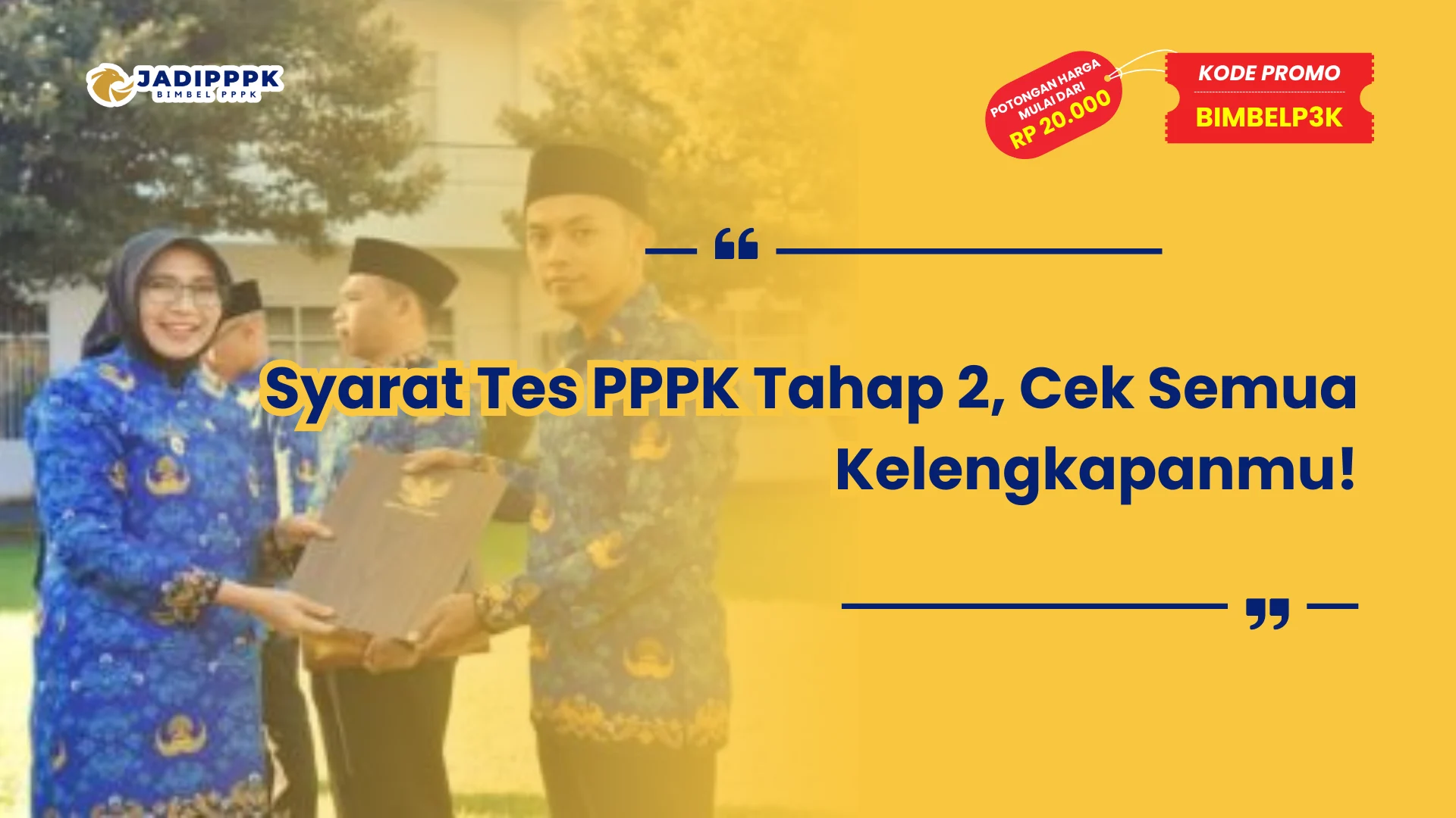 Syarat Tes PPPK Tahap 2