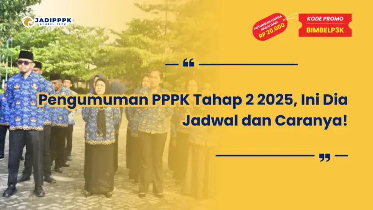 Pengumuman PPPK Tahap 2 2025
