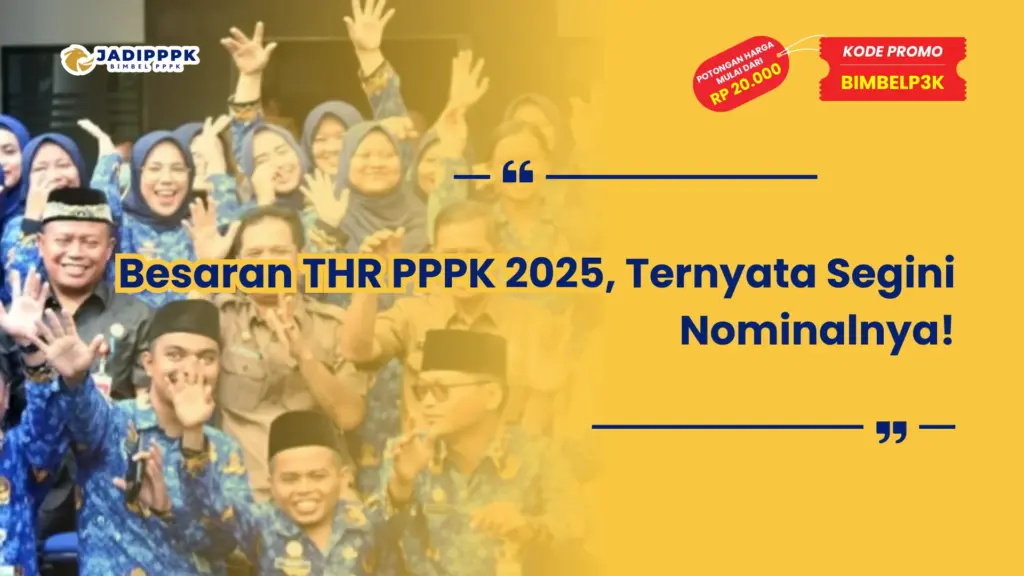 Besaran THR PPPK 2025