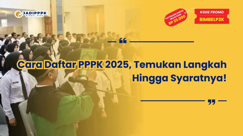 Cara Daftar PPPK 2025