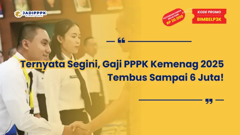 Ternyata Segini, Gaji PPPK Kemenag 2025 Tembus Sampai 6 Juta!