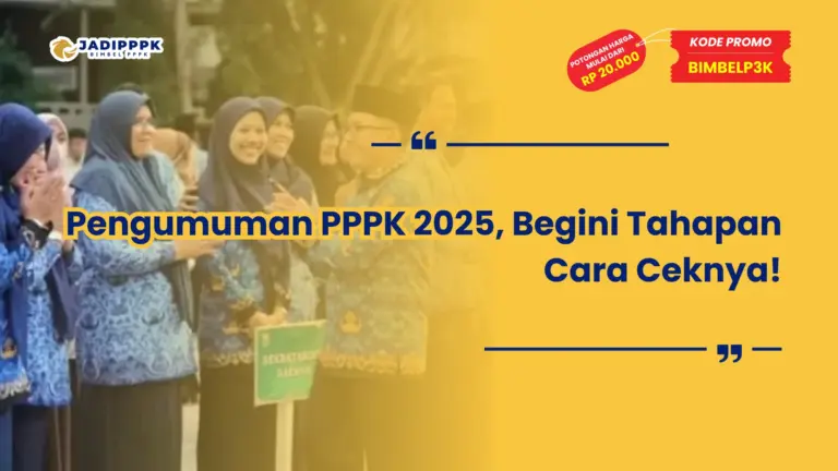 Pengumuman PPPK 2025