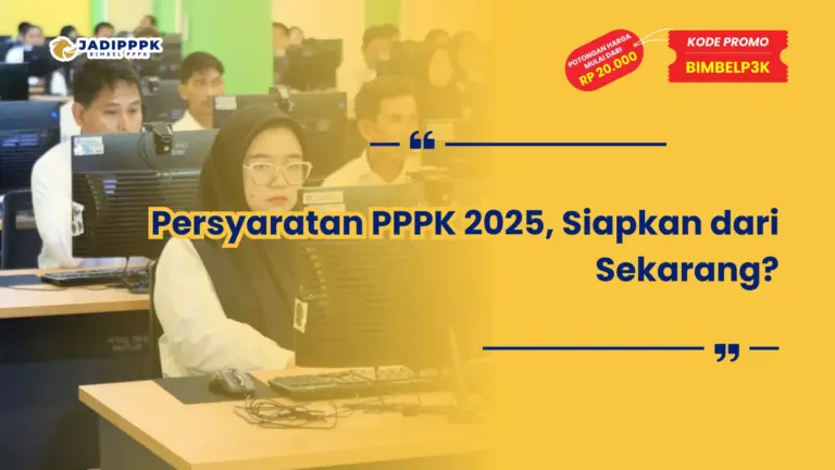 Persyaratan PPPK 2025