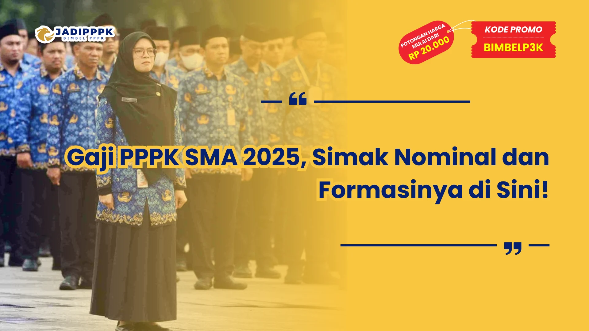 Gaji PPPK SMA 2025