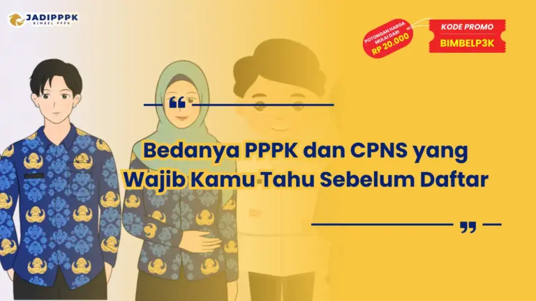 bedanya pppk dan cpns