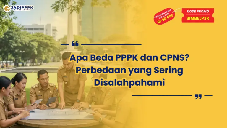 apa beda pppk dan cpns