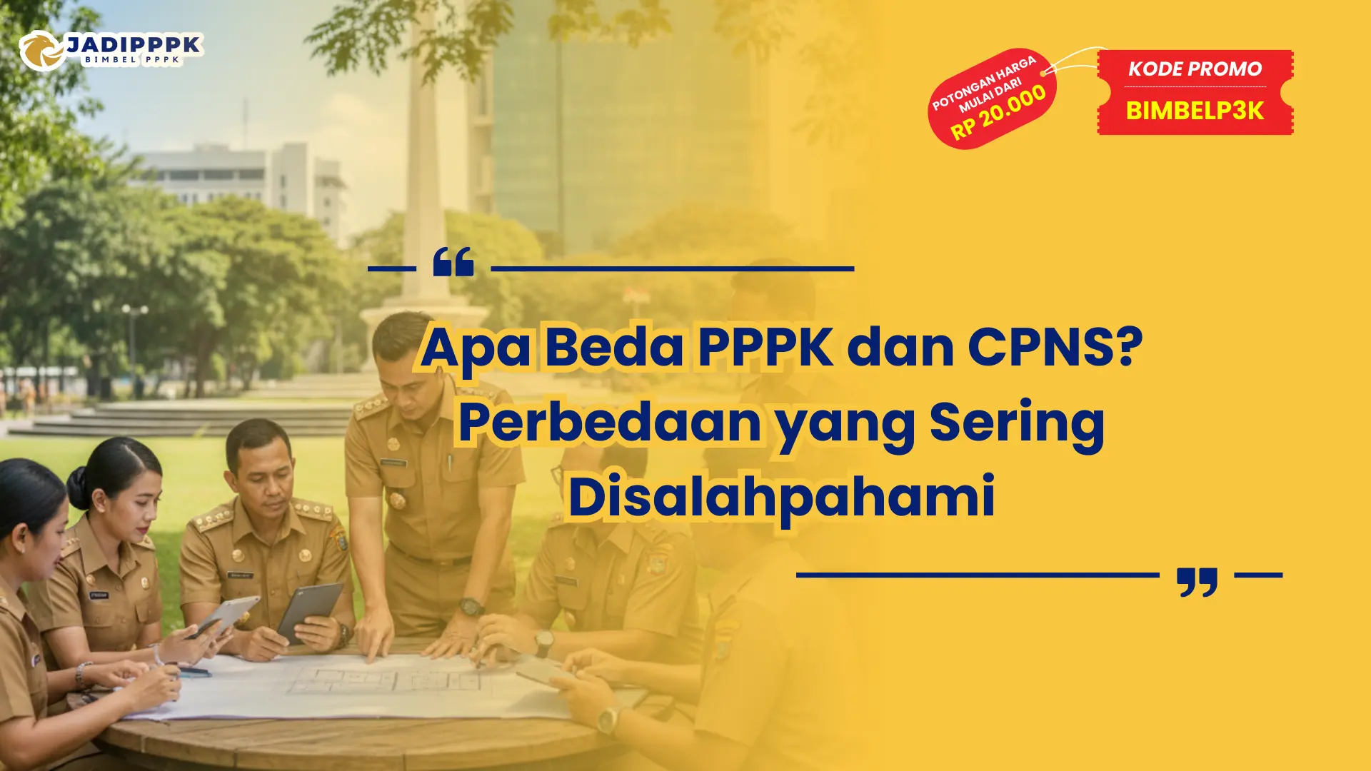 apa beda pppk dan cpns