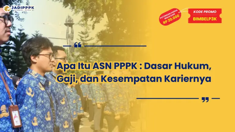 apa itu asn pppk