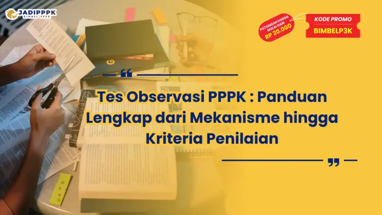 tes observasi pppk