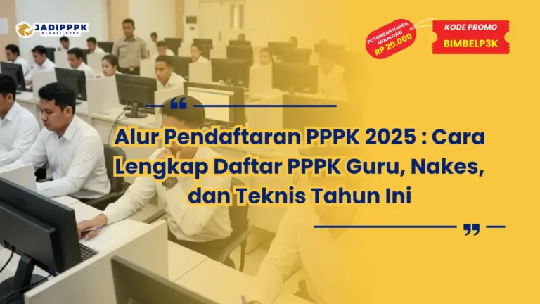alur pendaftaran pppk 2025