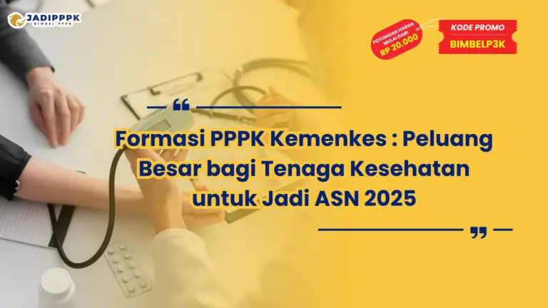 formasi pppk kemenkes