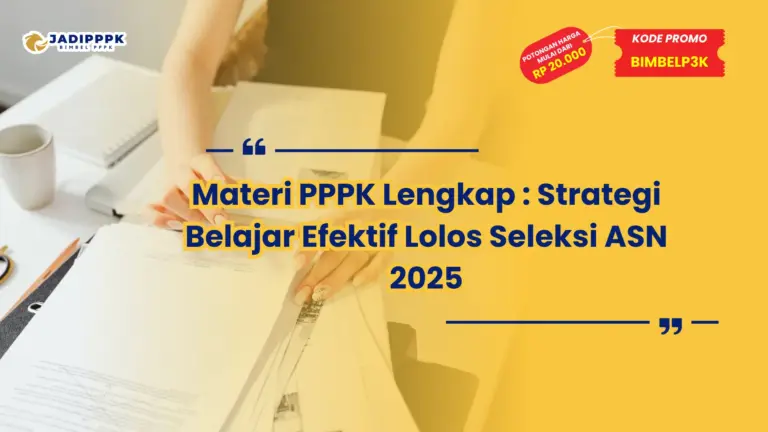 materi pppk lengkap