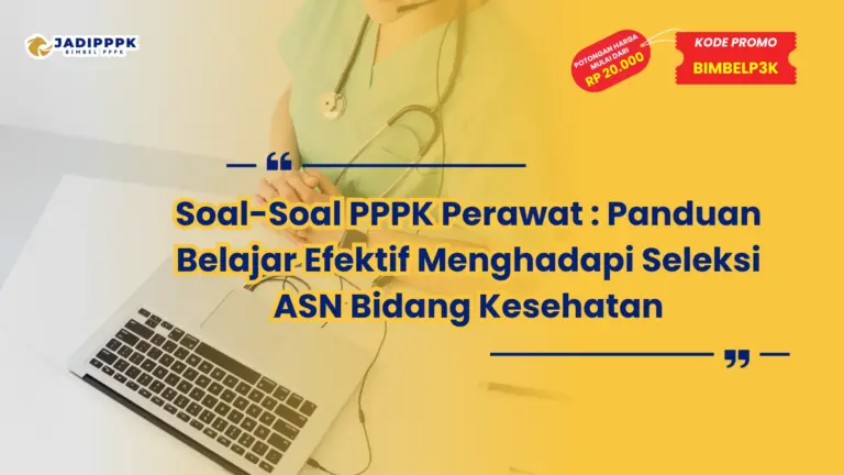 soal soal pppk perawat