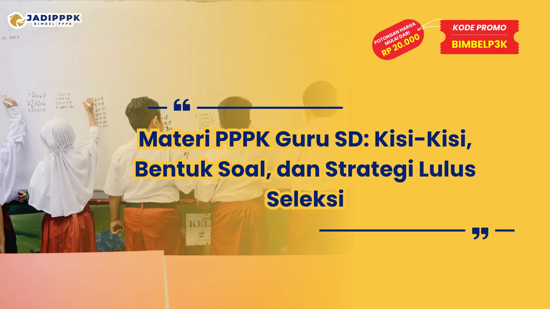 materi pppk guru sd
