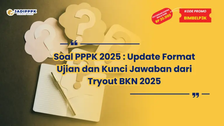 soal pppk 2025
