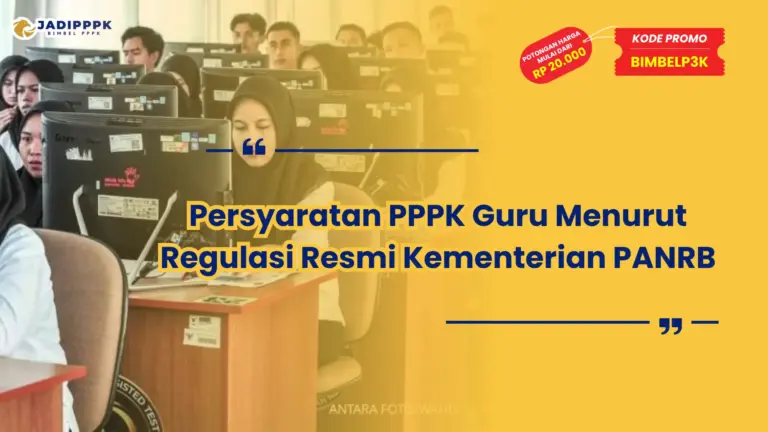 persyaratan pppk guru
