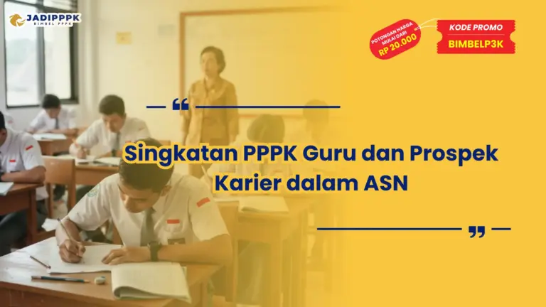singkatan pppk untuk guru