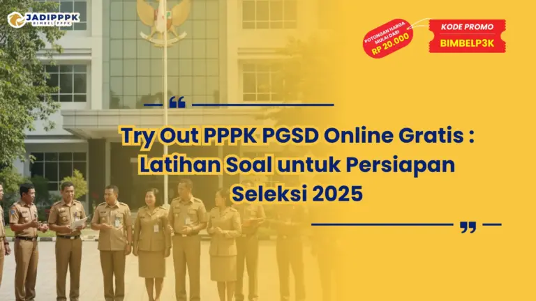 try out pppk pgsd online gratis