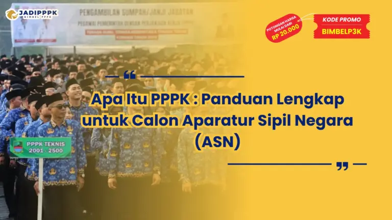 apa itu pppk