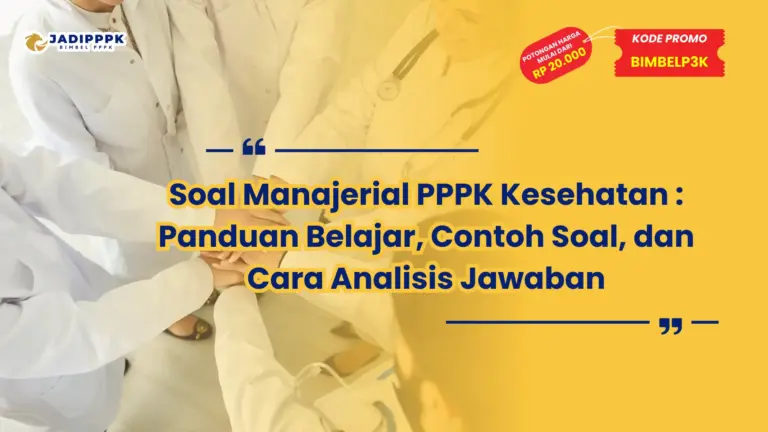 soal manajerial pppk kesehatan