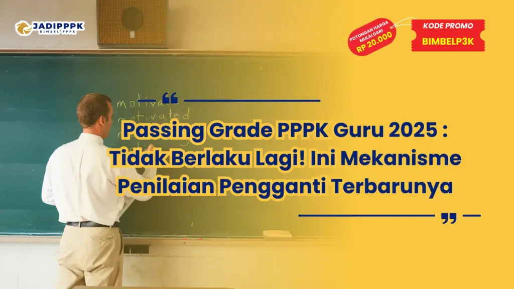passing grade pppk guru 2025
