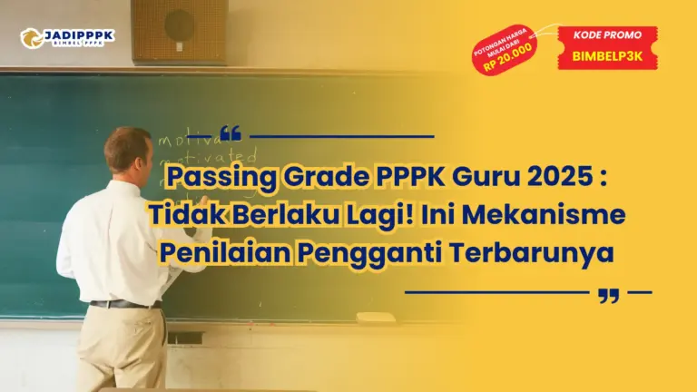 passing grade pppk guru 2025