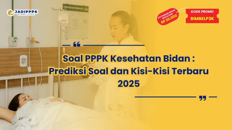 soal pppk kesehatan bidan