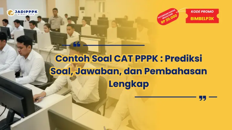 contoh soal cat pppk
